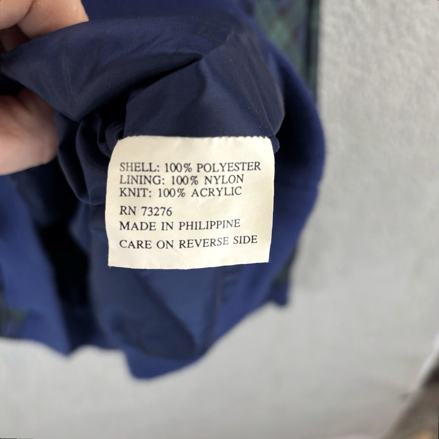 Rains VINTAGE Fuzzy Zoeller Windbreaker Jacket Mens 2XL Tartan Plaid Pockets Zip Full Zip Retro Golf Outdoor Spring Fall Winter Mens Size US XXL / EU 58 / 5 - 5 Thumbnail