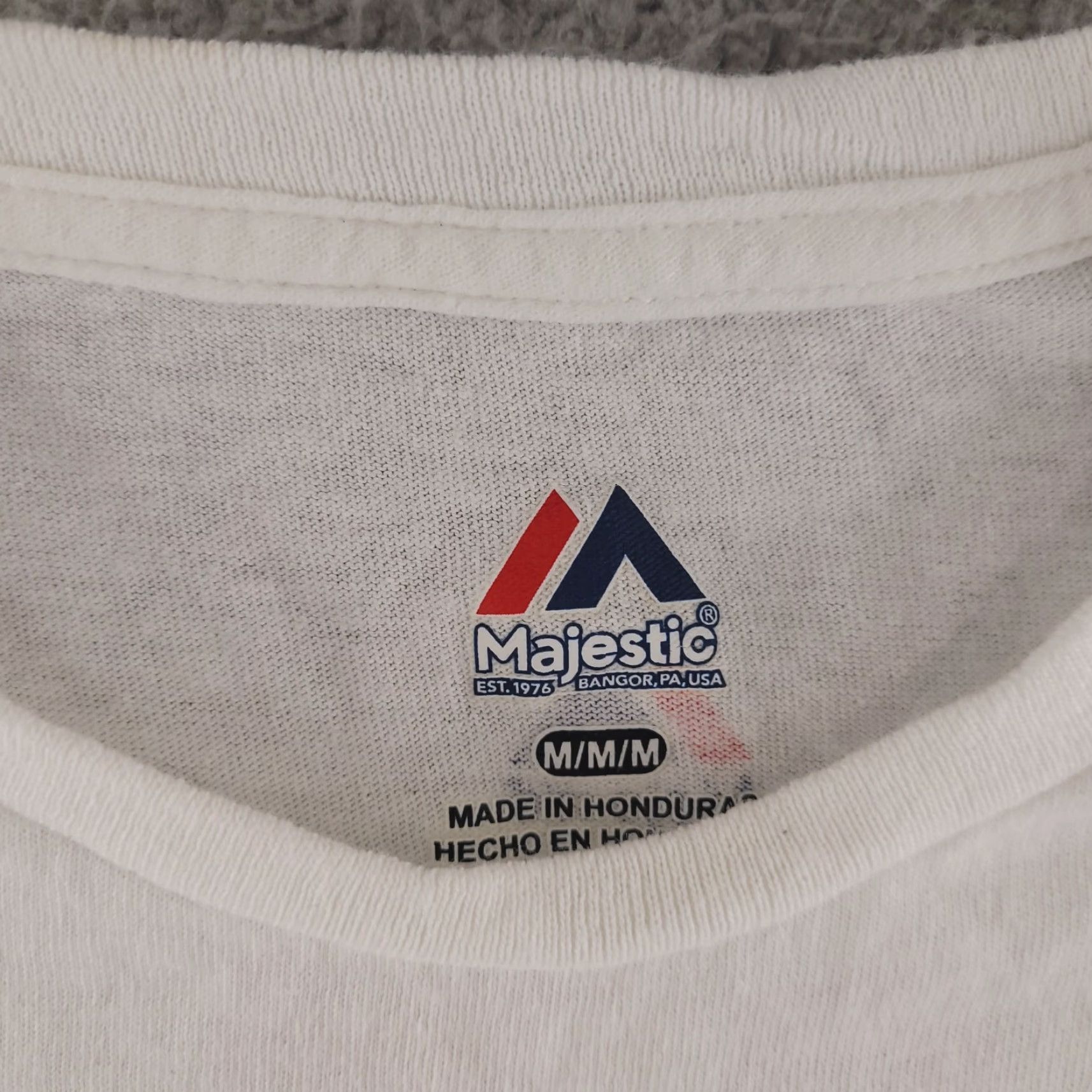 Vintage Majestic Shirt Mens Small T Shirt Short Sleeve White Crew Neck Washington Harper 34 Vintage No Size US S / EU 44-46 / 1 - 7 Thumbnail