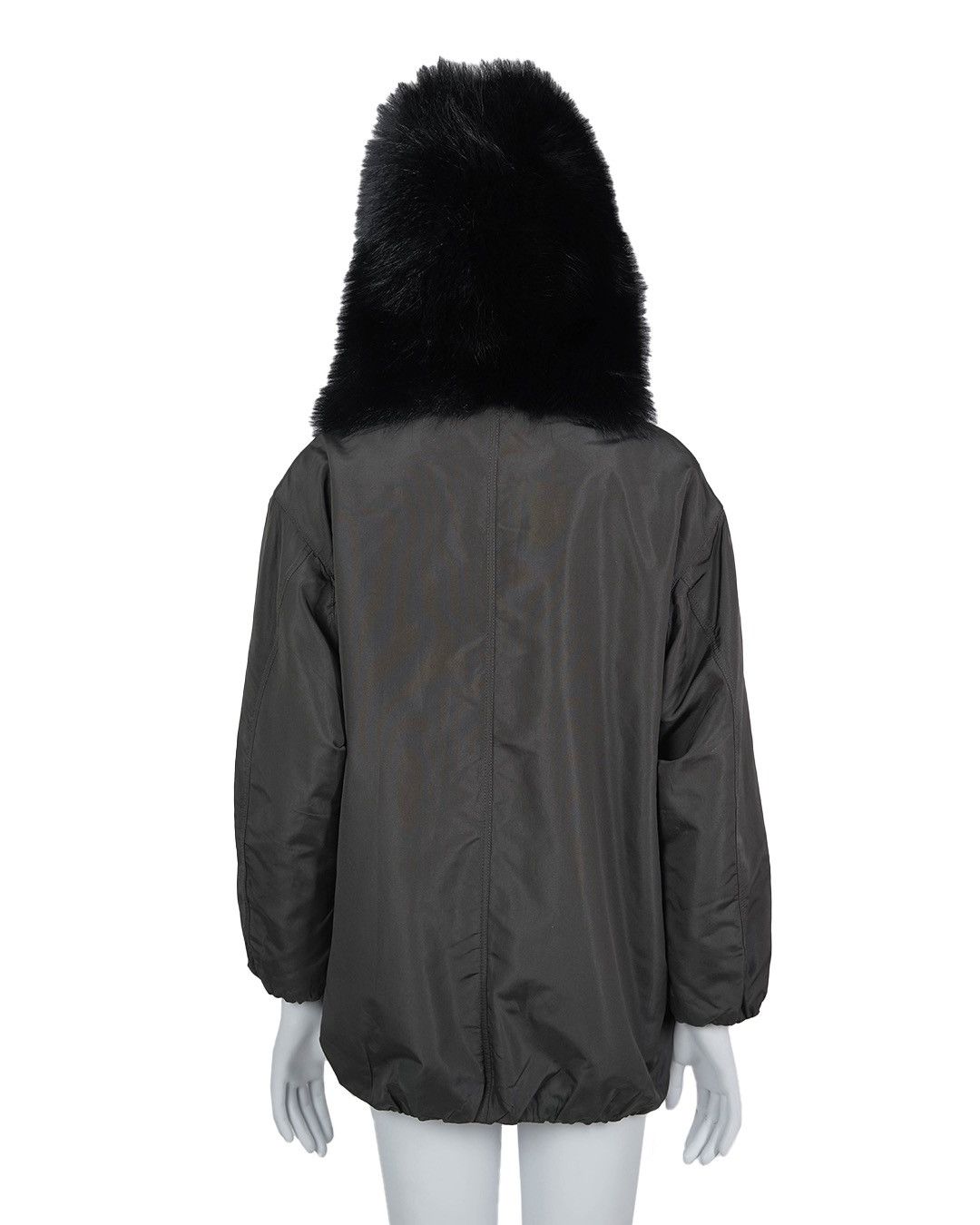 Prada Prada F/W2006 Raccoon Fur Hood Jacket Size M / US 6-8 / IT 42-44 - 13 Thumbnail
