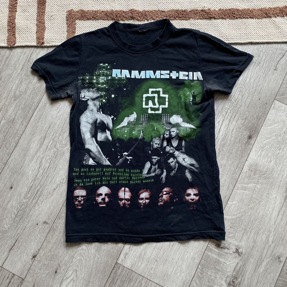Band Tees VINTAGE RAMMSTEIN CRAZY PRINT T SHIRT Size US S / EU 44-46 / 1 - 1 Thumbnail