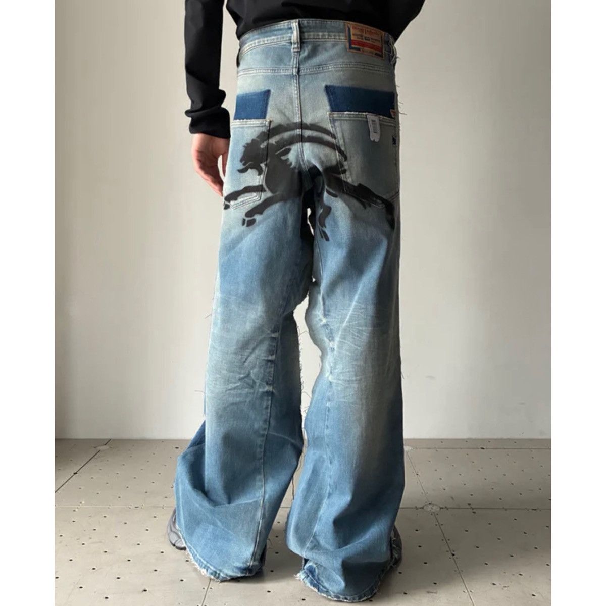 Diesel DIESEL INDUSTRY X PROTOTYPES NEW JEANS PANT Size US 31 - 1 Thumbnail