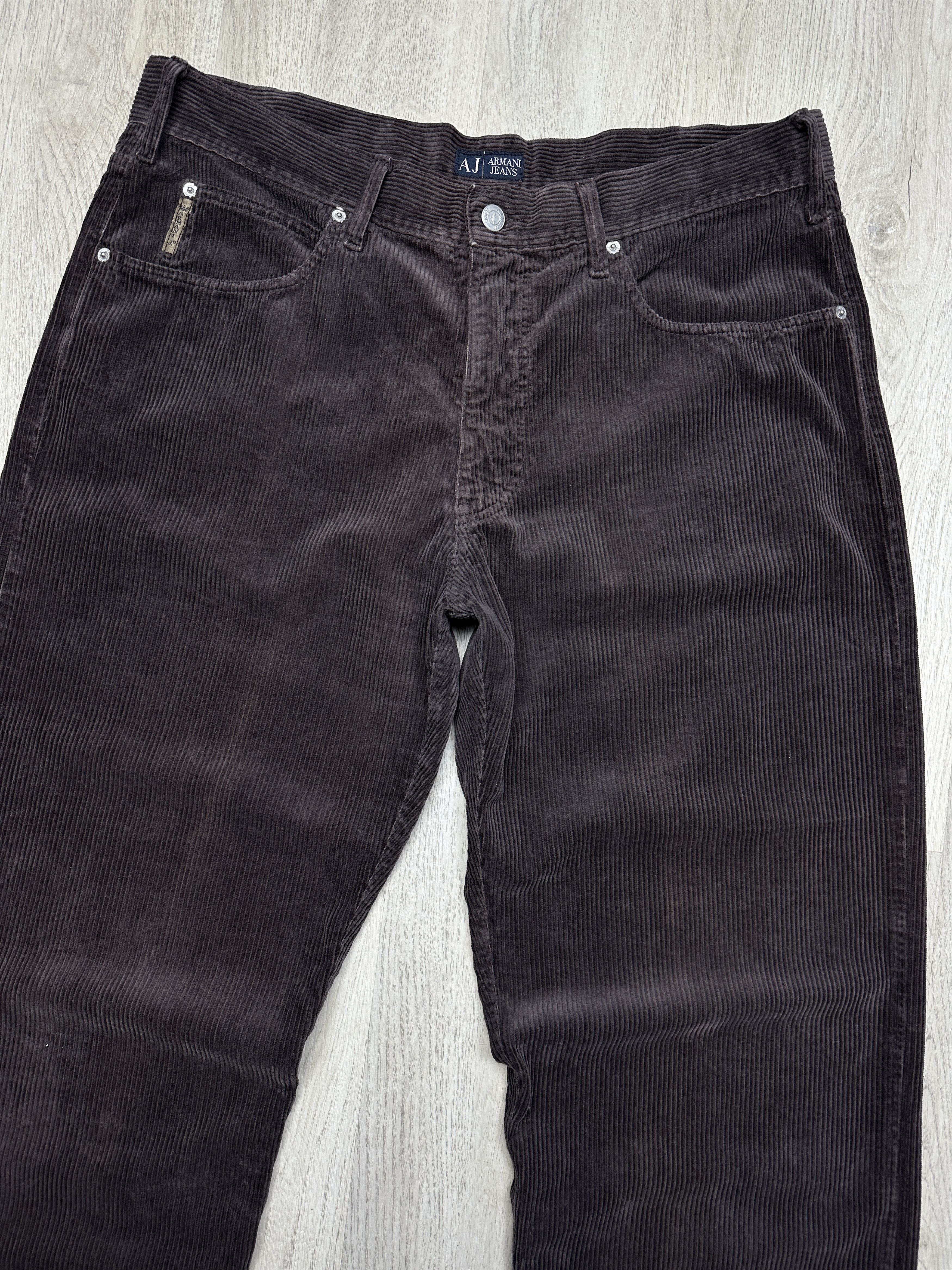Armani Armani Jeans Vintage Mens Corduroy Denim Pants Jeans Size US 38 / EU 54 - 7 Thumbnail