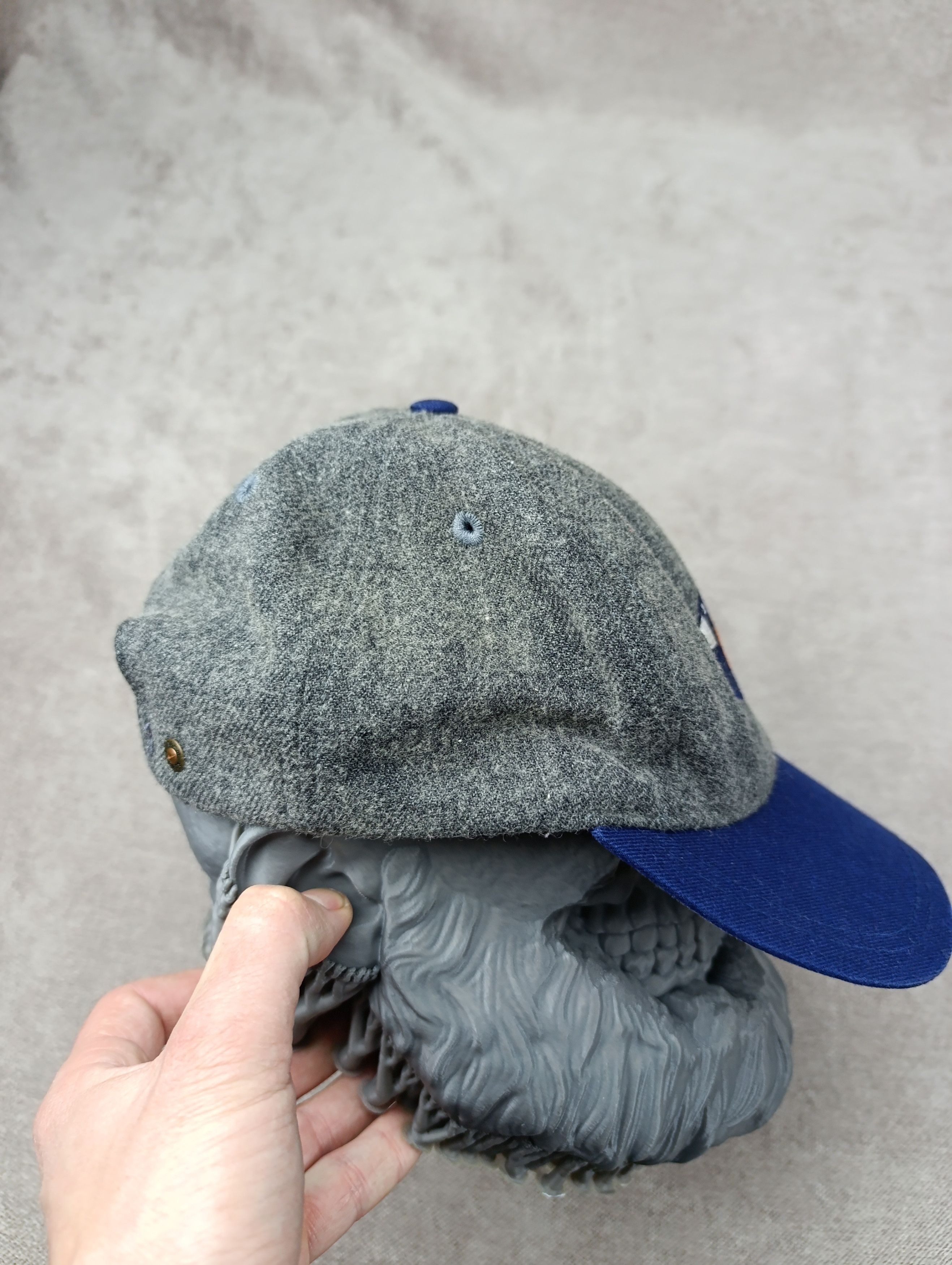 Nike Vintage 90s Jahre Nike Syracuse Team Sport SELTEN wool cap Size ONE SIZE - 3 Thumbnail