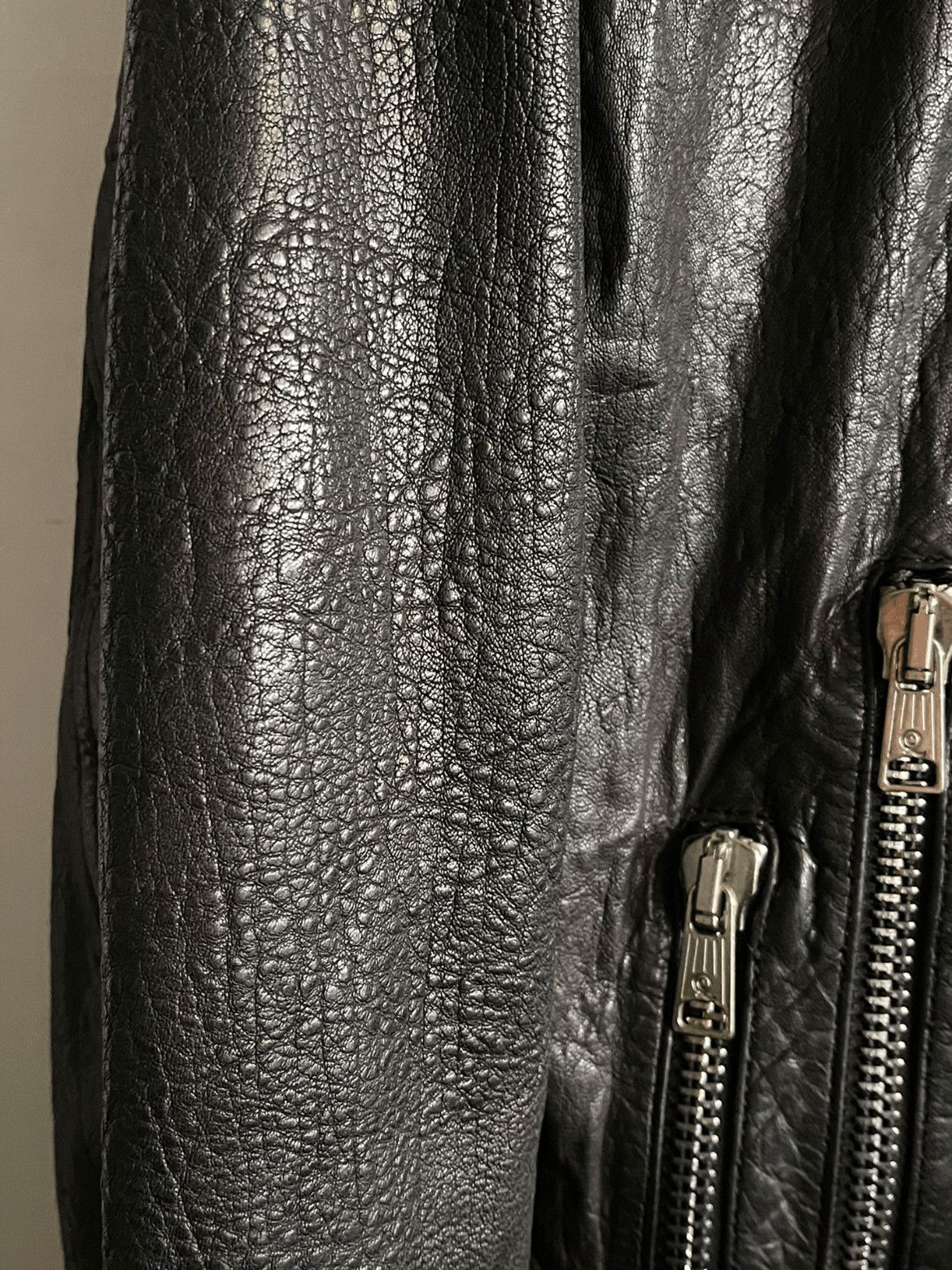 Alexander McQueen S 50 Alexander McQueen 00S Leather Bike Jacket Size US M / EU 48-50 / 2 - 5 Thumbnail