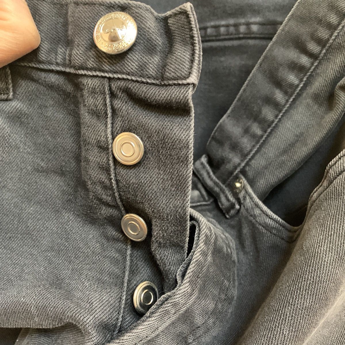 A.P.C. Faded Slim Denim Size US 31 - 3 Thumbnail