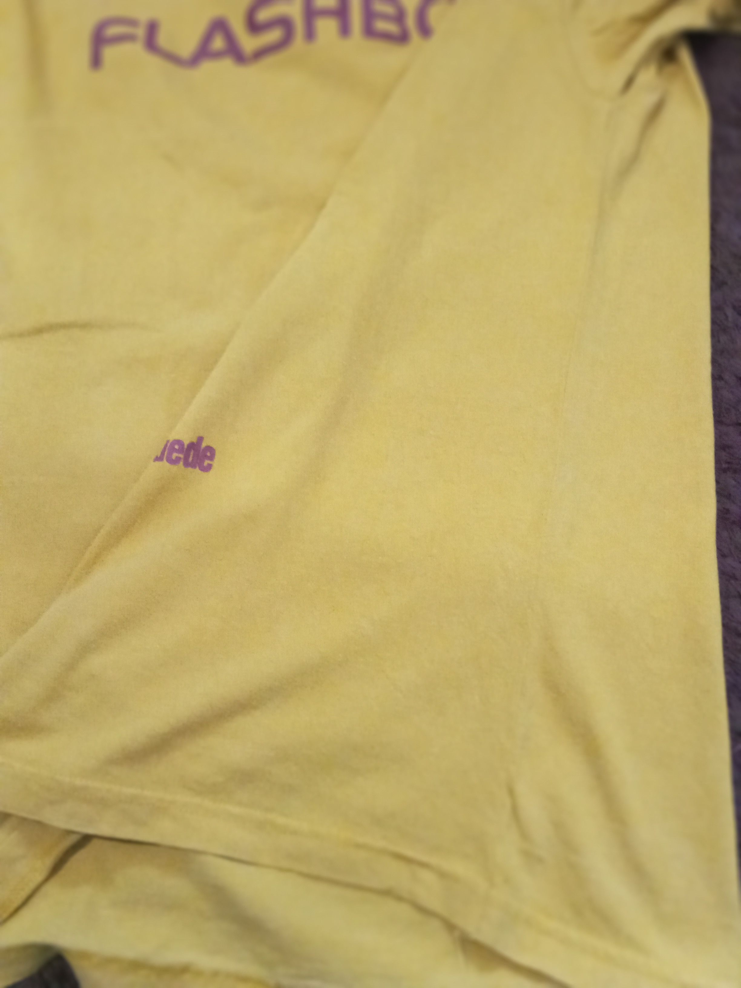 Band Tees × Vintage Suede - Vintage Tees - Flash Boy Size US XL / EU 56 / 4 - 8 Thumbnail