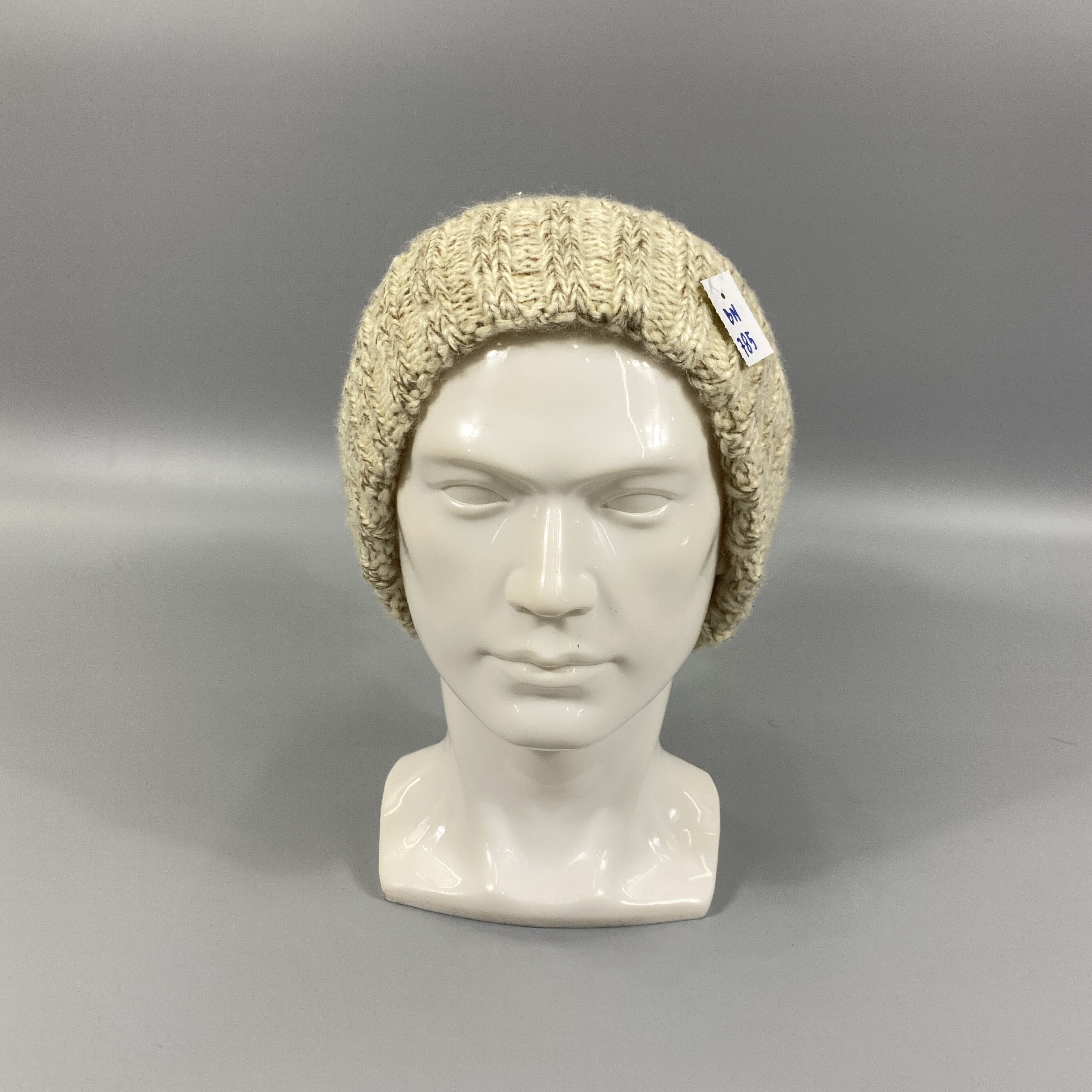 Japanese Brand Tight Knit Beanie Pom Pom -BN785 Size ONE SIZE - 4 Thumbnail