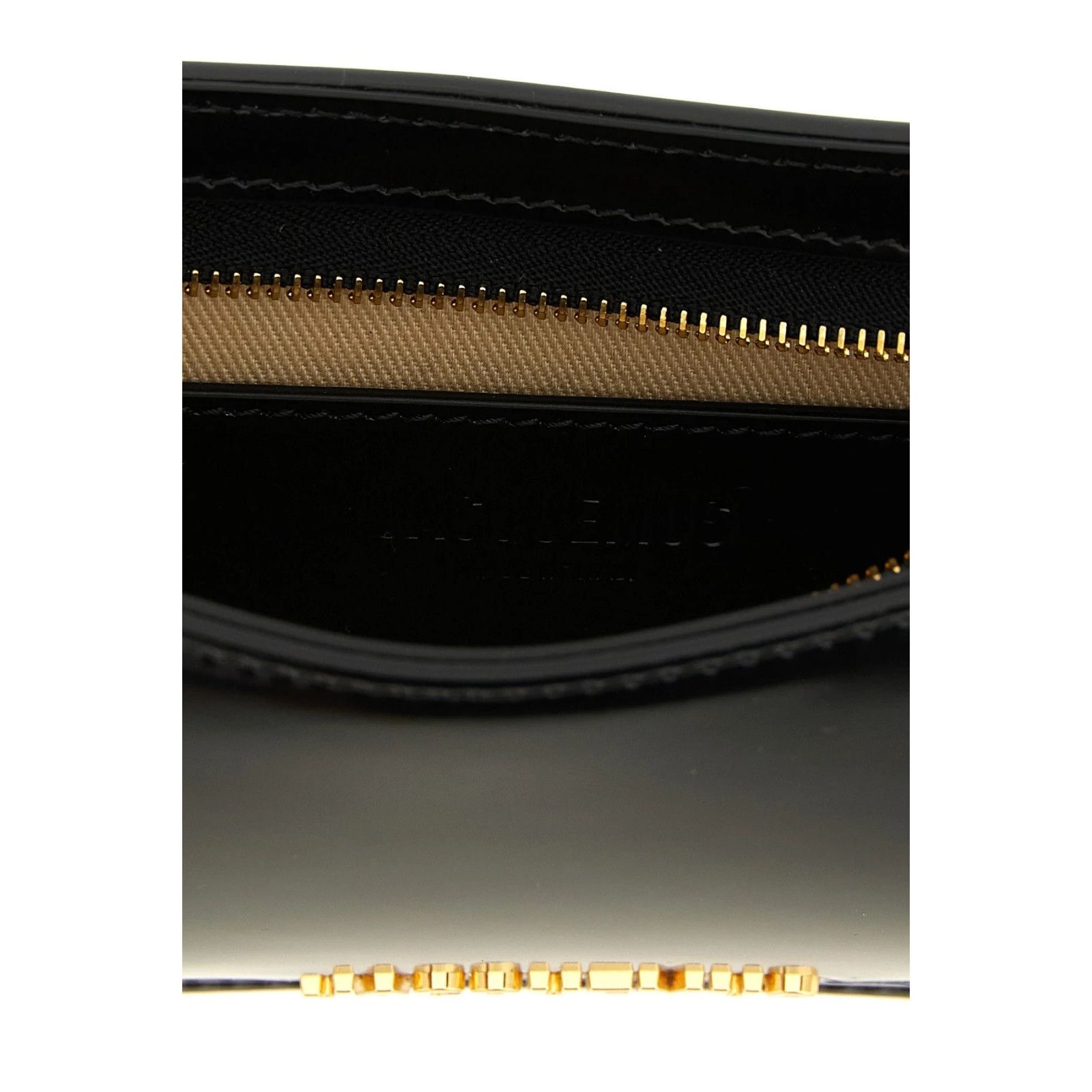 Jacquemus JACQUEMUS Le Petit Bisou Chaîne Black Shoulder Bag New & Aut Size ONE SIZE - 4 Thumbnail