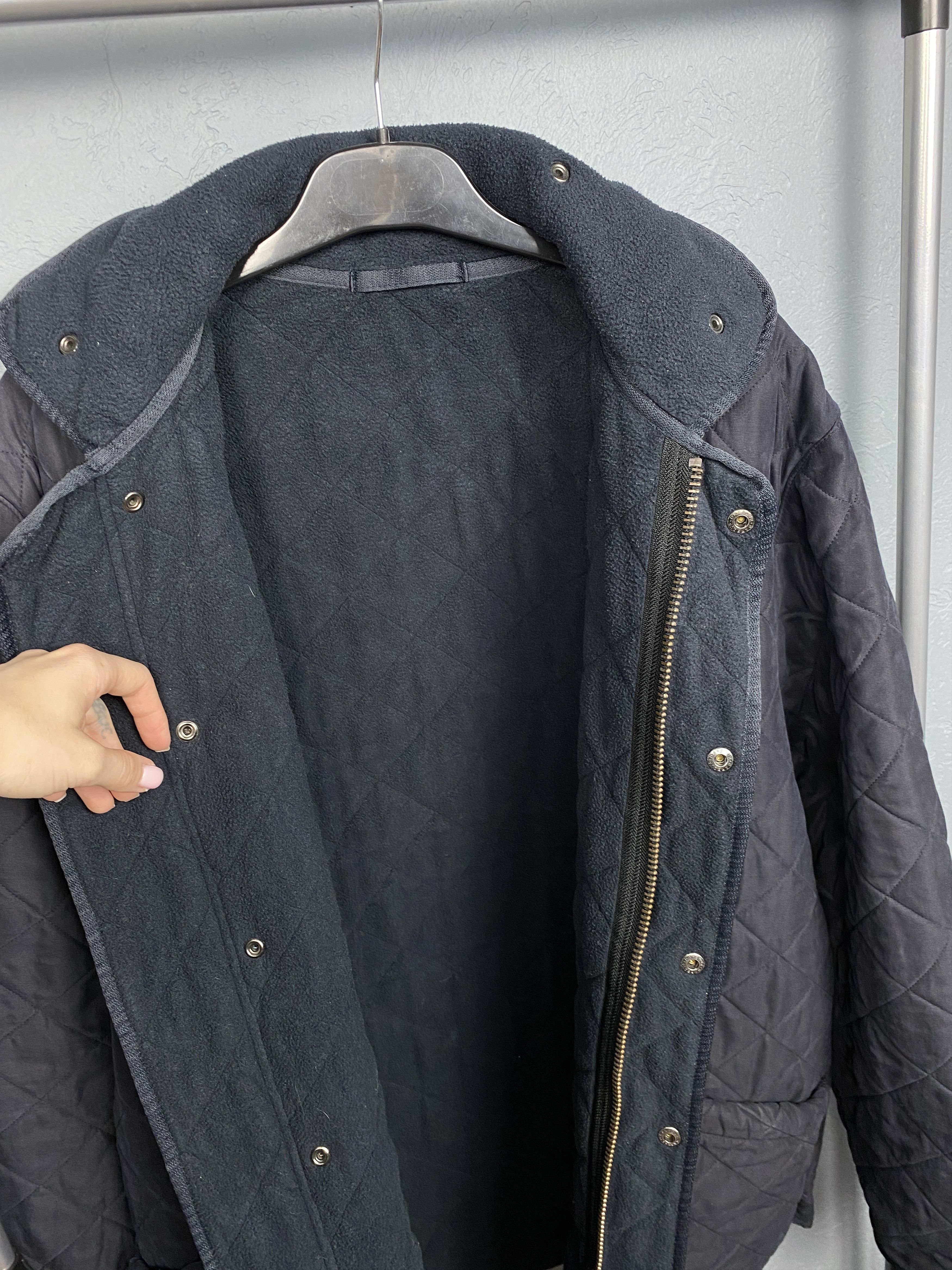 Barbour Barbour Mens Microfibre Polarquilt Long Quilted Jacket Size US L / EU 52-54 / 3 - 5 Thumbnail