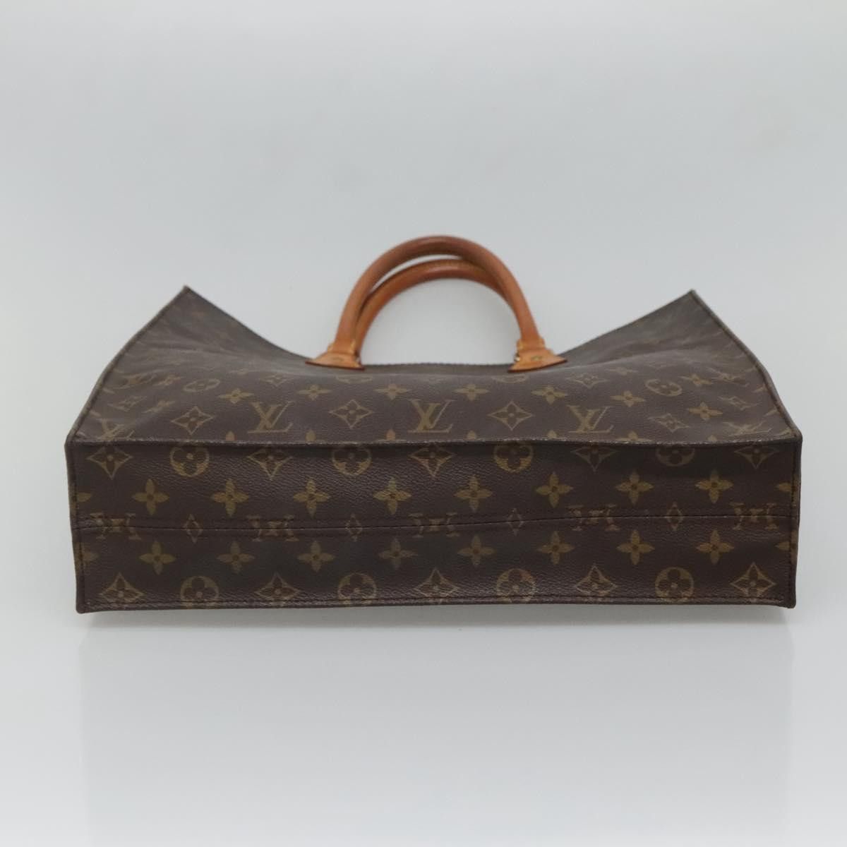 Louis Vuitton LOUIS VUITTON Monogram Sac Plat Hand Bag M51140 Size ONE SIZE - 5 Thumbnail