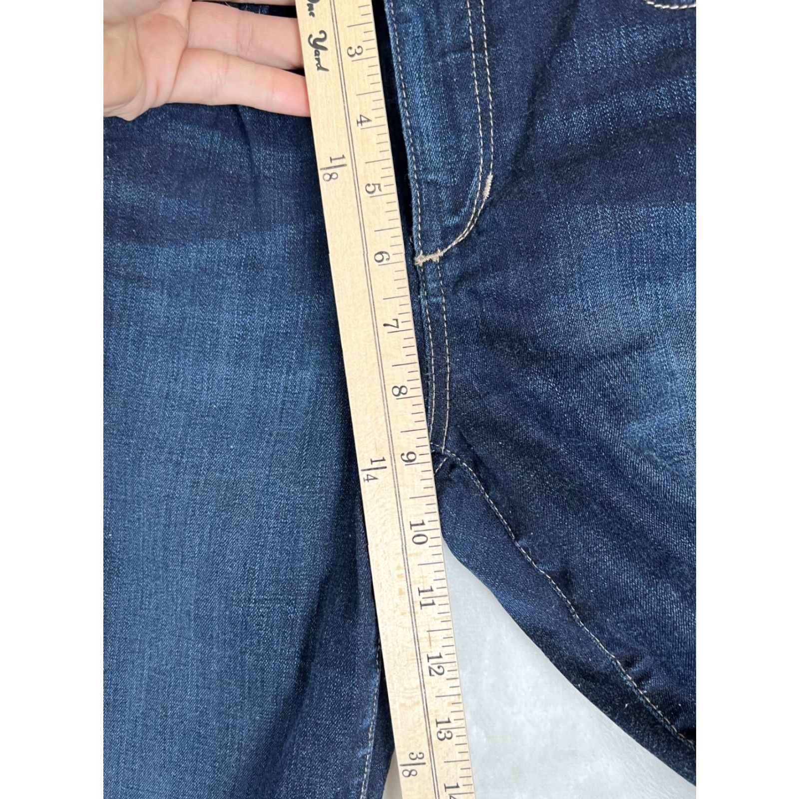 Vintage Joe’s 27x27 Skinny Ankle Jeans Dark Blue Midrise Stretch Size 27" / US 4 / IT 40 - 5 Thumbnail
