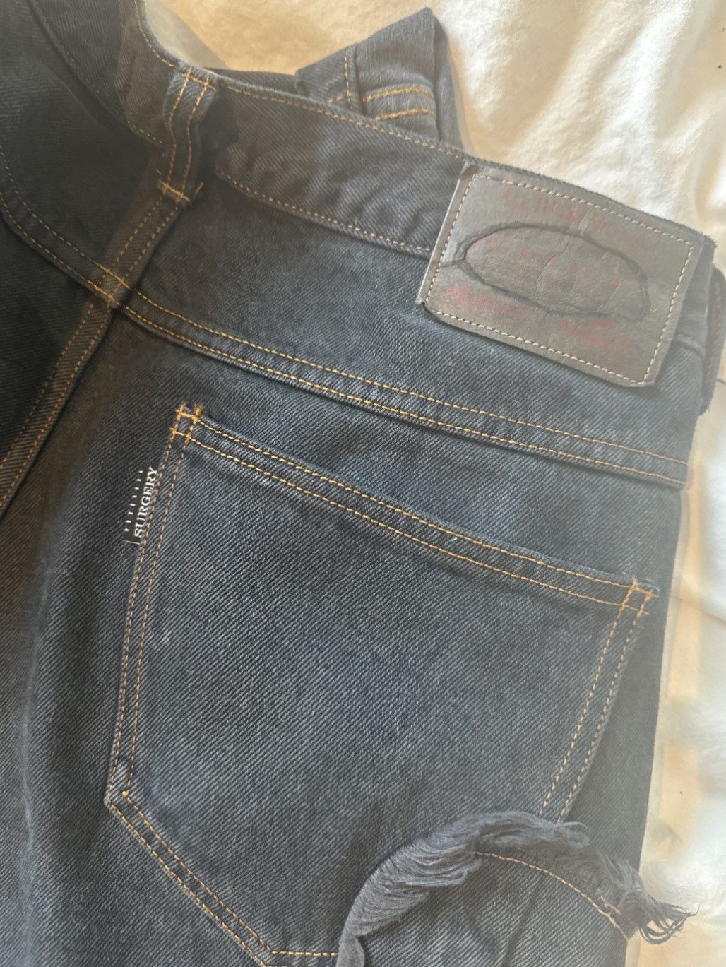 Other Sur8ery denim clover jeans Size US 31 - 4 Thumbnail