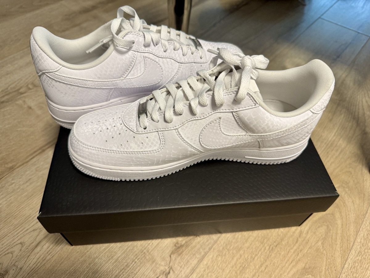 Jordan Brand Nike Air Jordan 1 Low Kobe Bryant Forever White Size US 9.5 / EU 42-43 - 1 Thumbnail