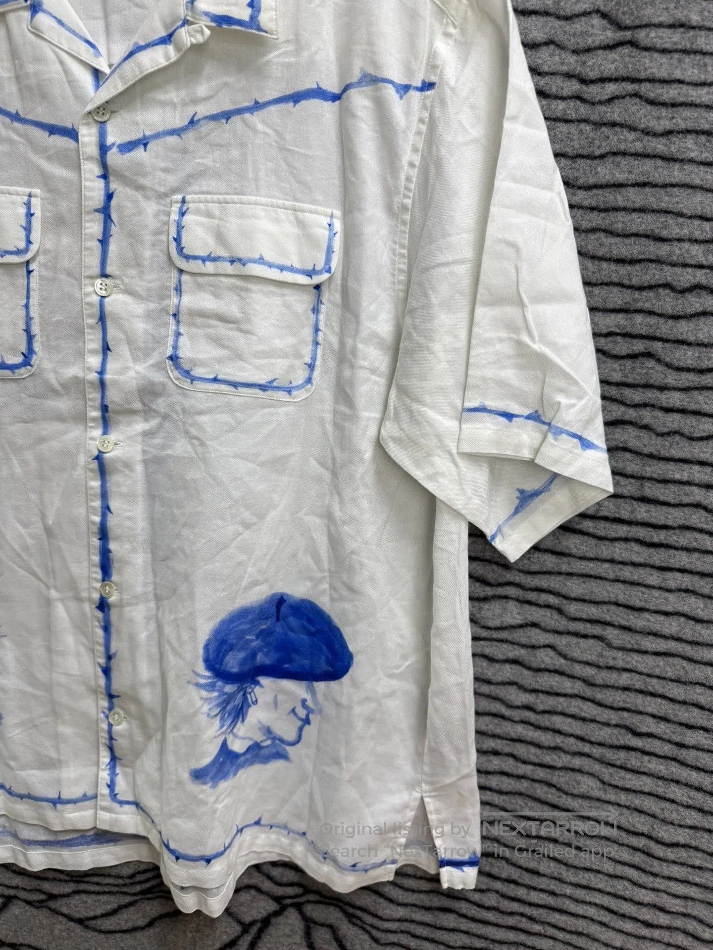 Undercover UNDERCOVER Ballpoint Artist Short Sleeve Shirt. Size US XL / EU 56 / 4 - 3 Thumbnail
