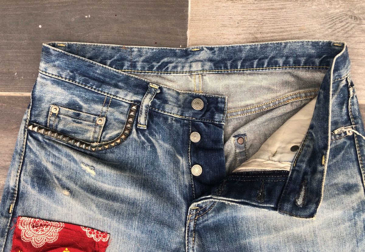 Hysteric Glamour × Seditionaries 🔥Mega Rare🔥Hysteric Glamour Punk Pacthes Jeans🔥 Size US 30 / EU 46 - 13 Thumbnail