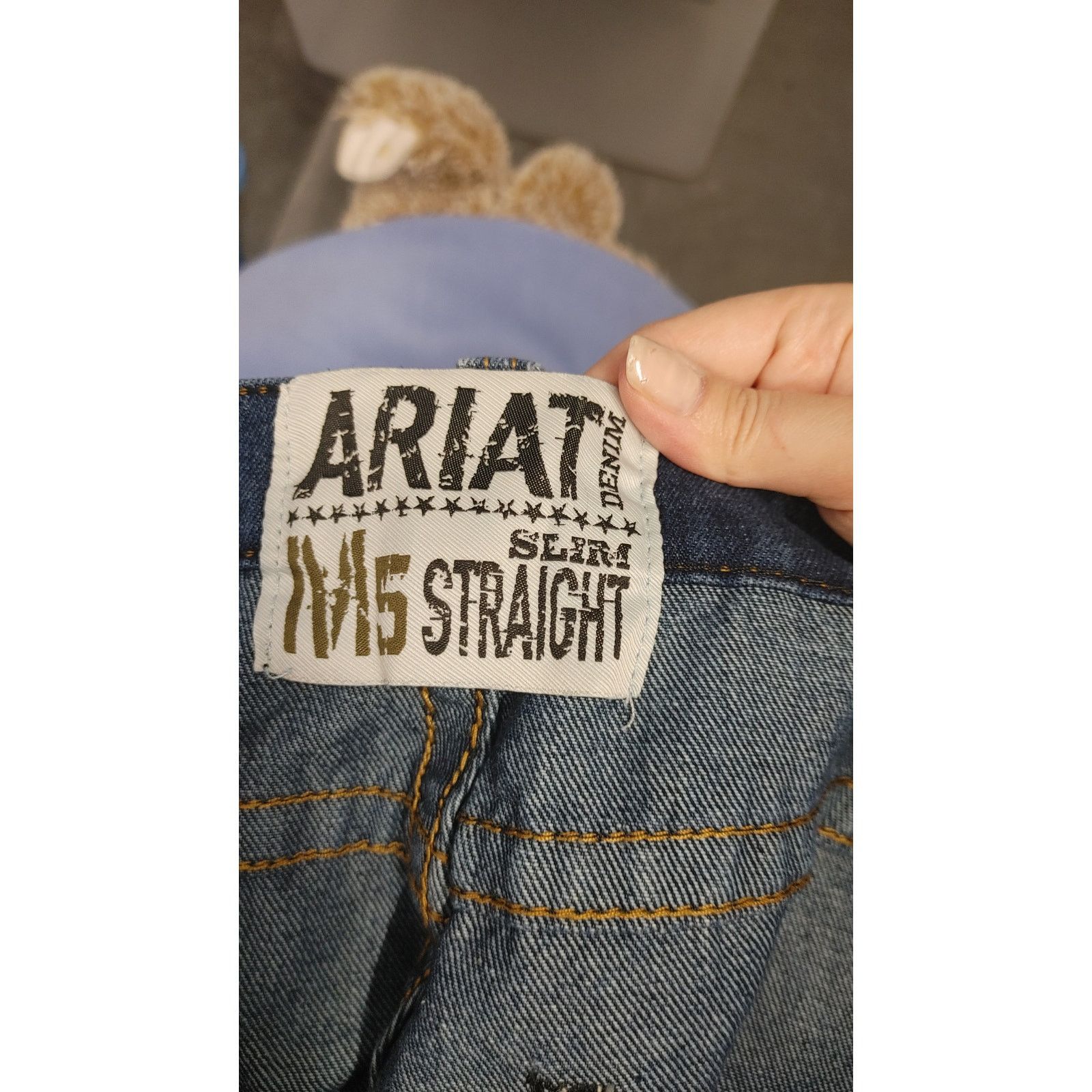 Ariat Ariat M5 Slim Straight Jeans Mens 34x32 Splatter Size US 34 / EU 50 - 7 Thumbnail