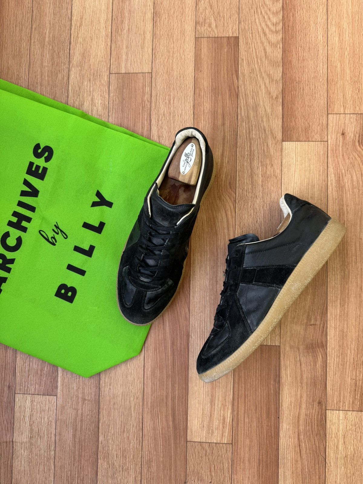 Maison Margiela MAISON MARGIELA BLACK REPLICA GATS Size US 9.5 / EU 42-43 - 2 Thumbnail