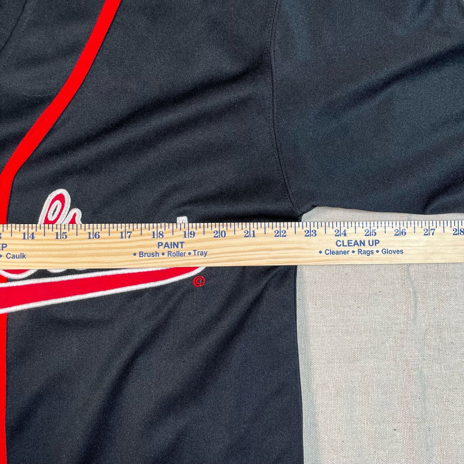 Liquid Blue Liquid Blue Rolling Stones Black Baseball Jersey Large Size US L / EU 52-54 / 3 - 3 Thumbnail