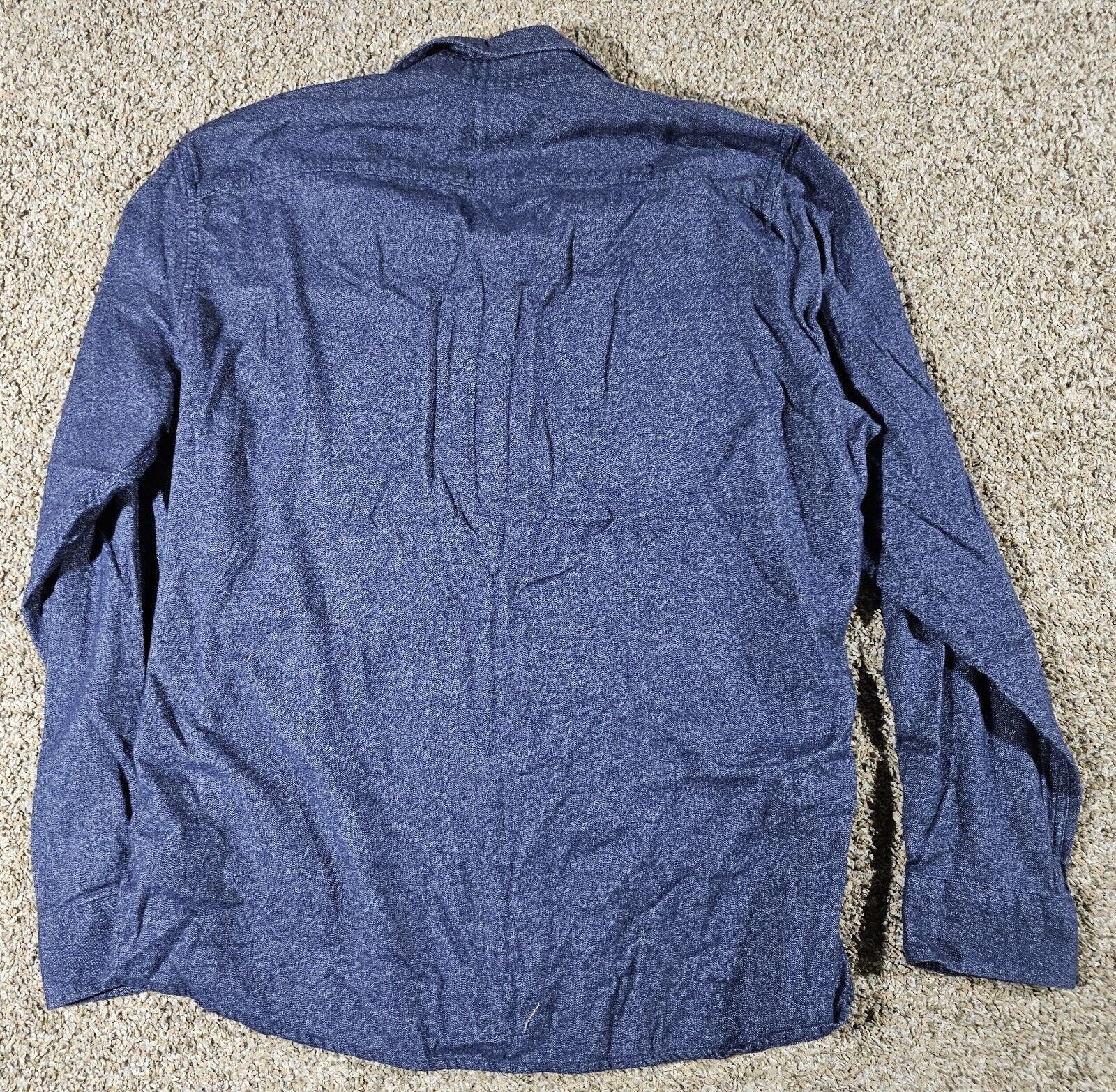 Marc Anthony Marc Anthony slim fit xxl blue denim jean button up shirt Size US XXL / EU 58 / 5 - 8 Thumbnail