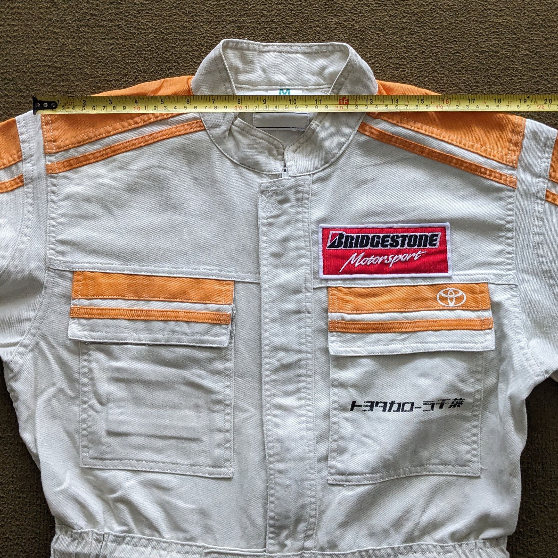 Vintage Vintage TOYOTA COROLLA Tecno Coverall Workwear Jacket Size US M / EU 48-50 / 2 - 7 Thumbnail