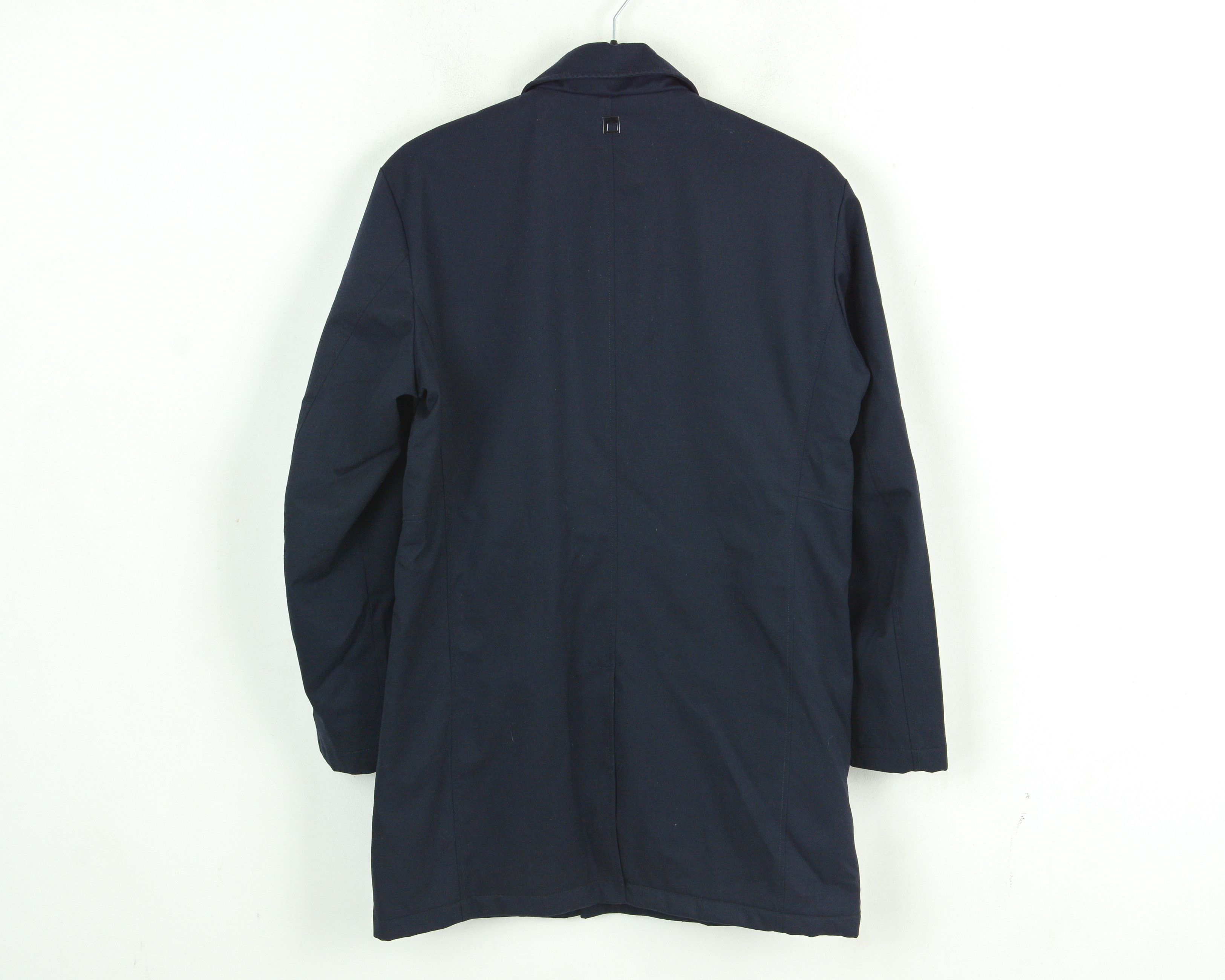 Pal Zileri Wool blend Jacket UK 40 US Over Coat Trench Mac EU 50 Navy Size US M / EU 48-50 / 2 - 3 Thumbnail