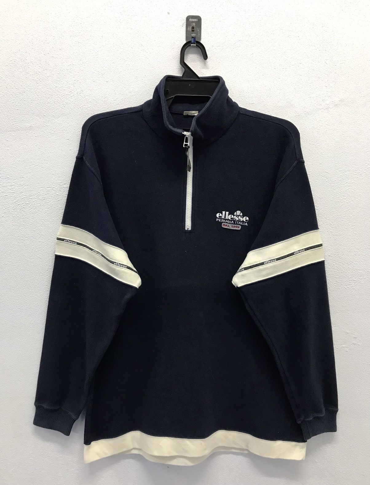 Ellesse × Vintage Vintage Ellesse Perugia Italia Dal 1959 Sweatshirt Size US S / EU 44-46 / 1 - 1 Thumbnail
