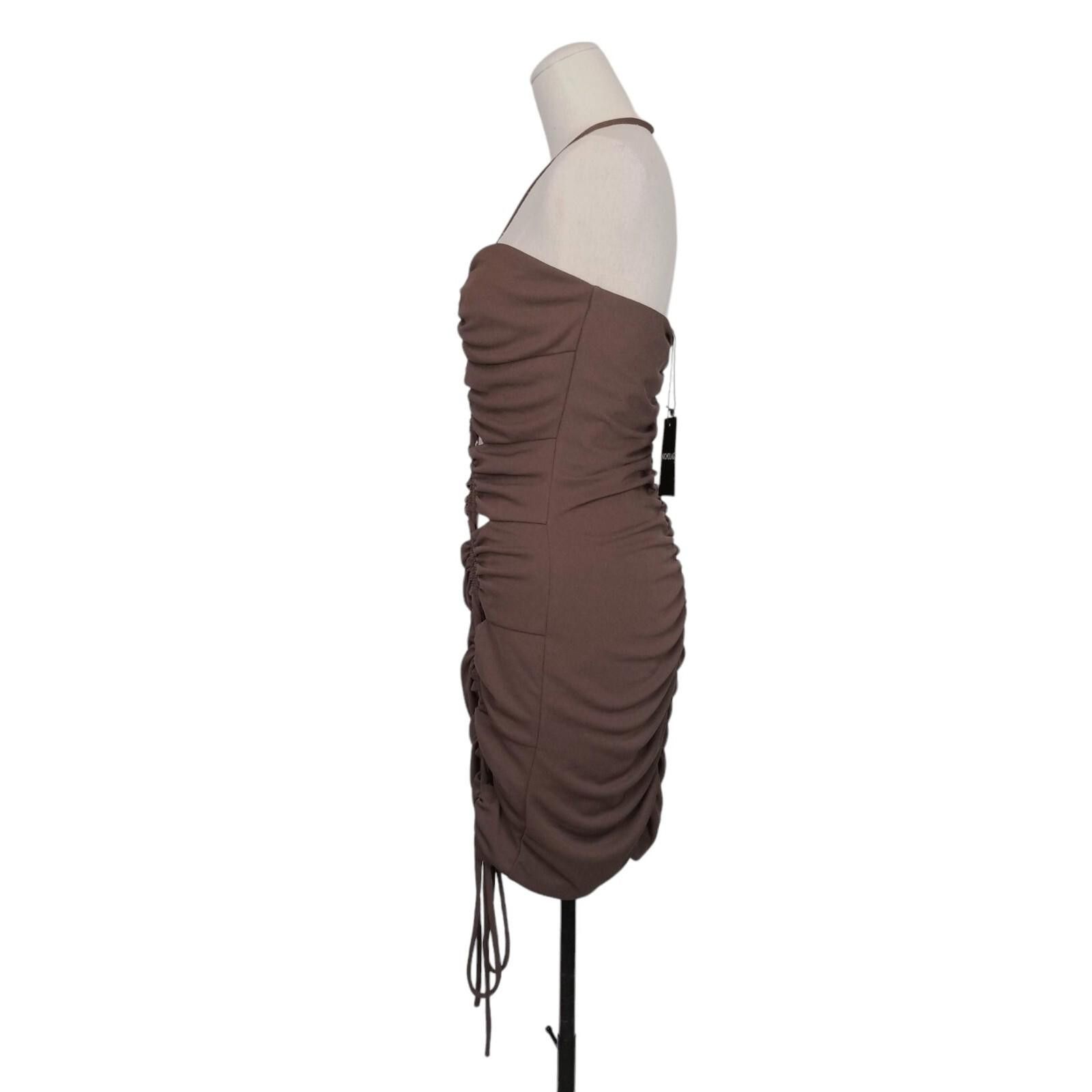 NICHOLAS NWT Nicholas Perta Dress Mocha Brown Sz 8 Size M / US 6-8 / IT 42-44 - 4 Thumbnail