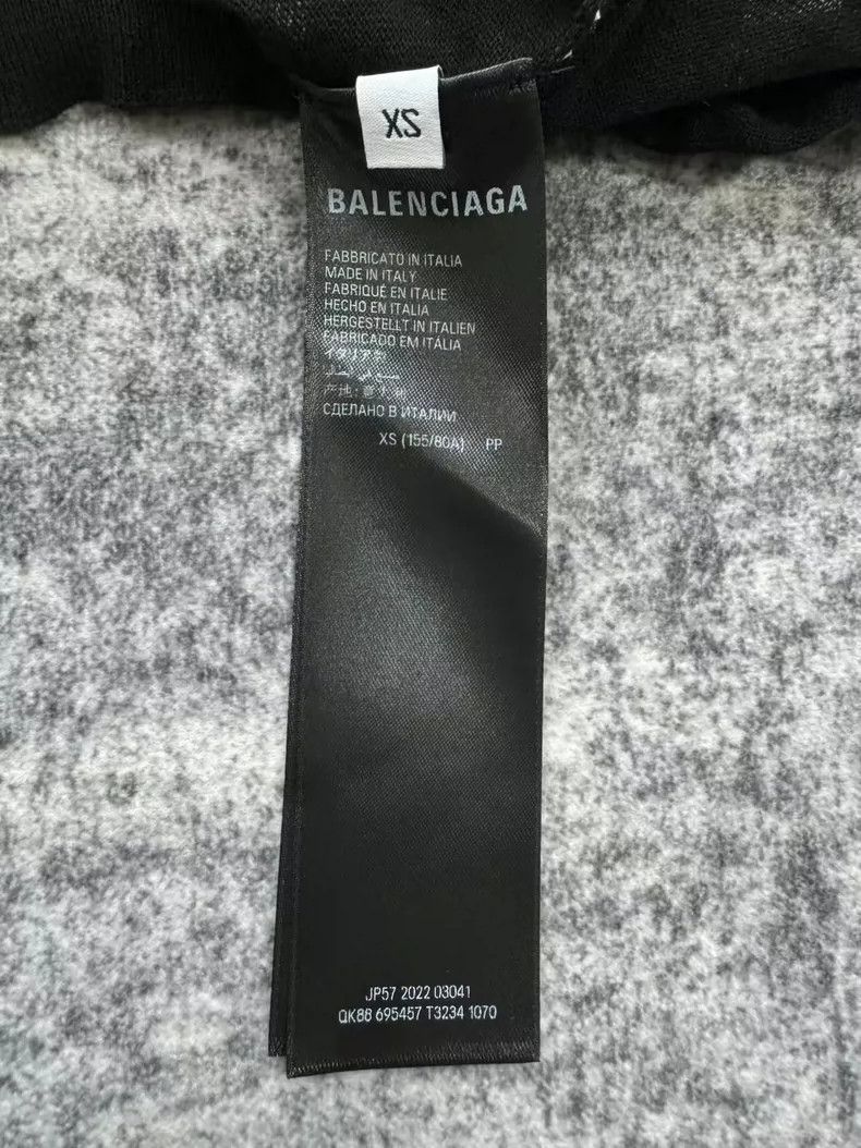 Balenciaga Balenciaga 23SS Women's Black and White Barrage Knit Open Size XS / US 0-2 / IT 36-38 - 4 Thumbnail