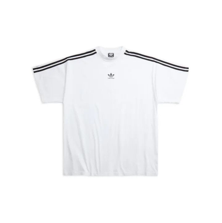 Balenciaga Balenciaga x adidas Originals Logo Print T-Shirt Size US M / EU 48-50 / 2 - 1 Thumbnail