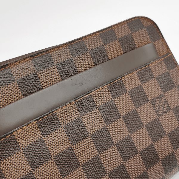 Louis Vuitton Louis Vuitton (LV) Cowhide Checkerboard Zipper Clutch -y250 Size ONE SIZE - 7 Thumbnail