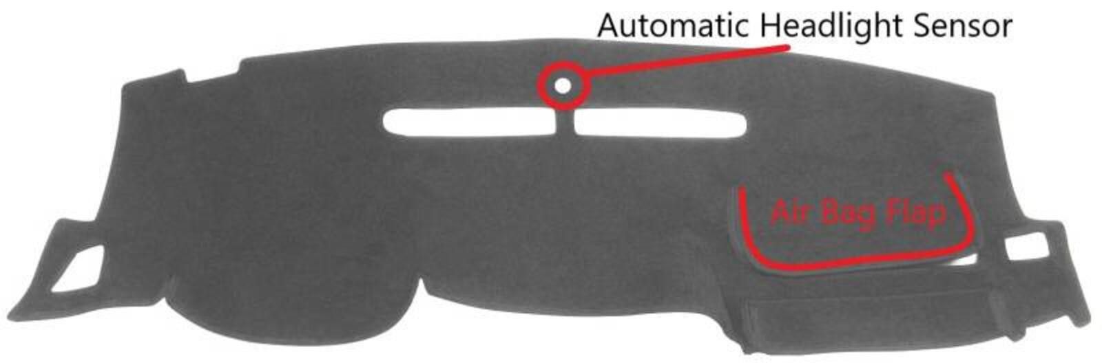 Other Chevy/GMC Silverado/Sierra Pickup 2007-2013 Dash Cover Size ONE SIZE - 3 Thumbnail