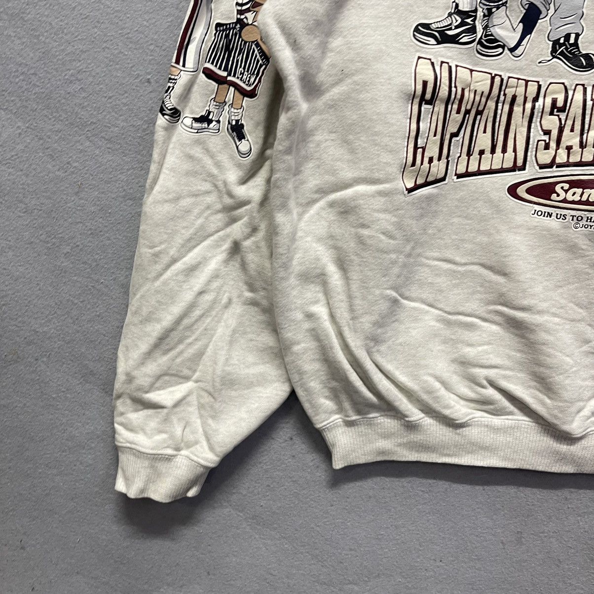 Vintage 90s Captain Santa Sports Club Crewneck (Japan) Size US M / EU 48-50 / 2 - 5 Thumbnail