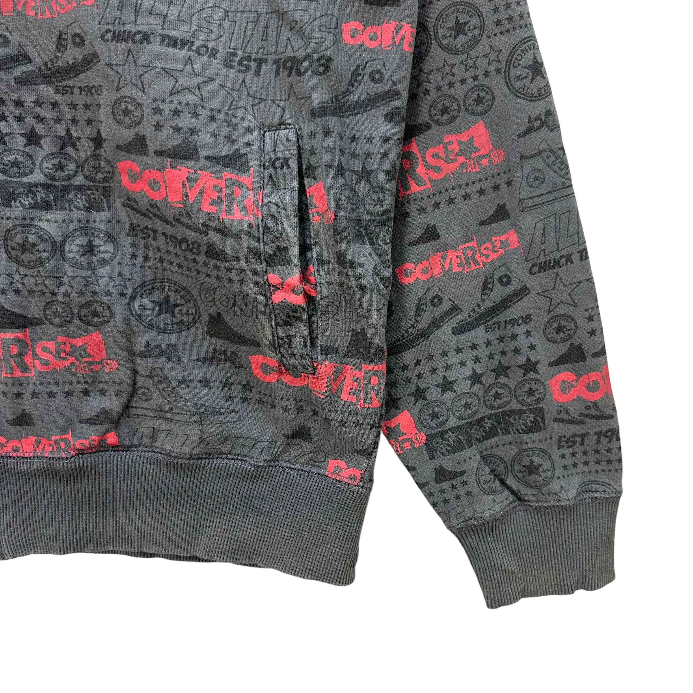 Converse CONVERSE FULLPRINT ZIPPER HOODIES #8560-014 Size US L / EU 52-54 / 3 - 5 Thumbnail