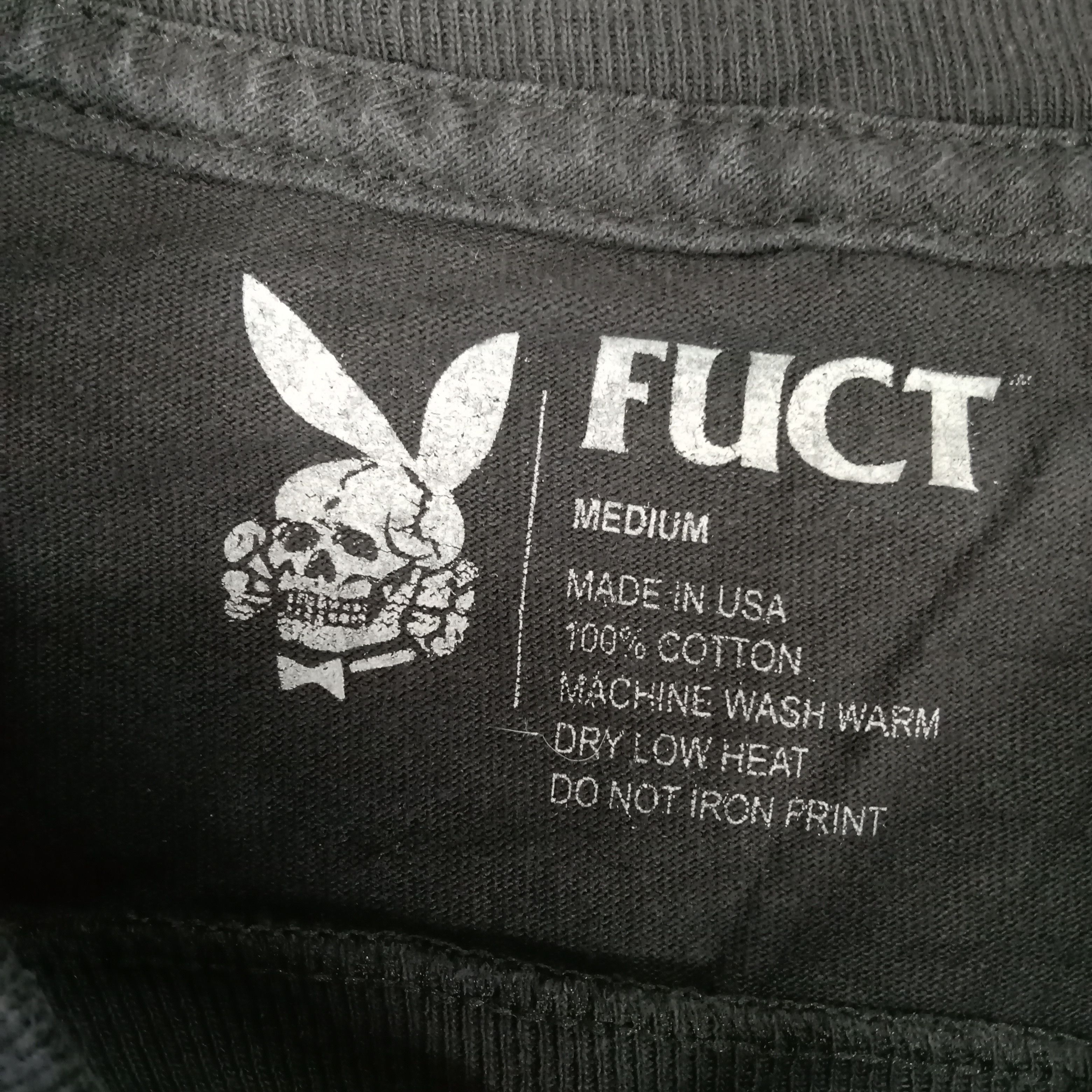 FUCT Fuct American Skateboard Style Long Sleeve Tshirt Size US M / EU 48-50 / 2 - 6 Thumbnail