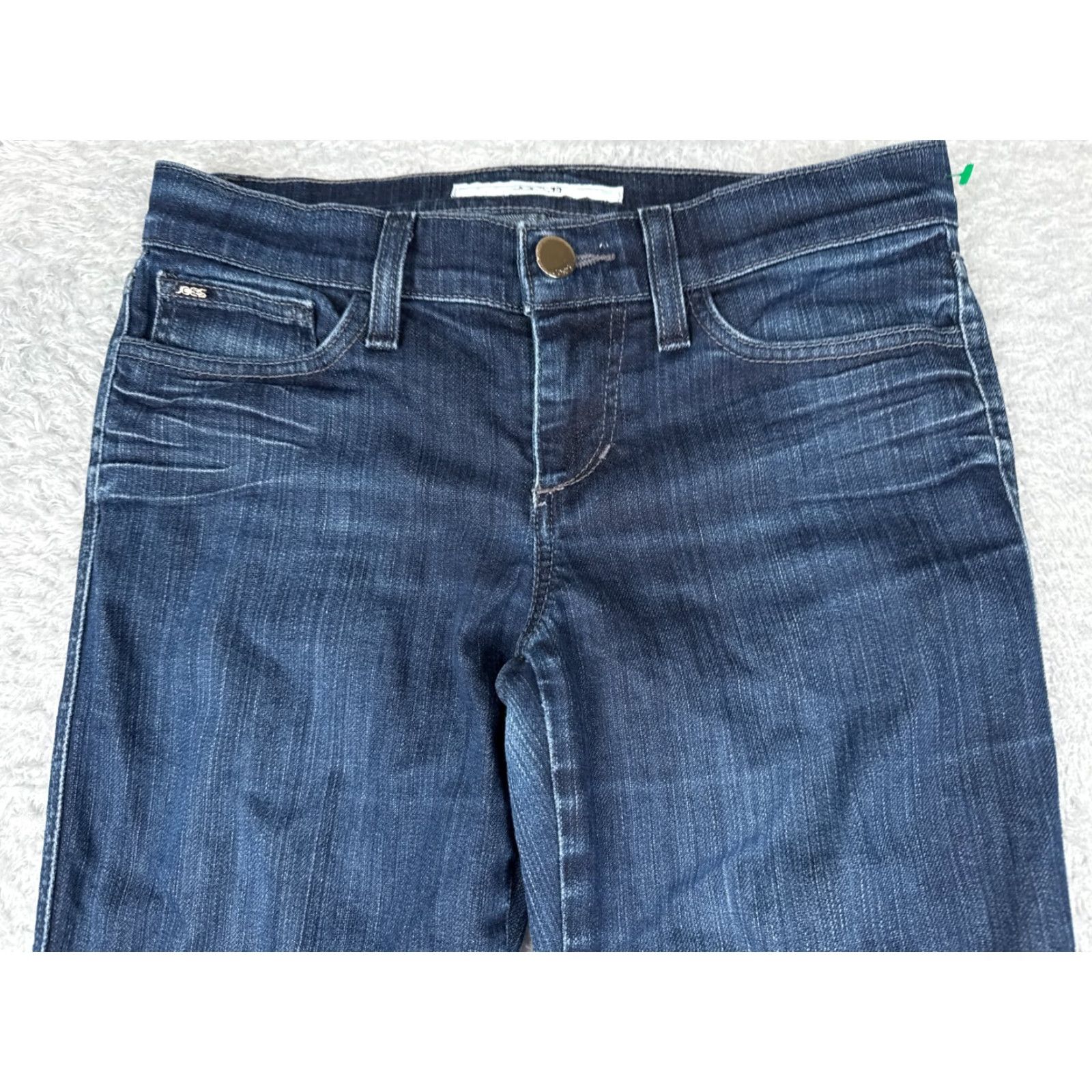 Vintage Joe's Jeans Women Jeans Size 25 Blue Provocateur Bootcut Low Rise 28x28 Denim Distressed Size 42" / US 20 - 4 Thumbnail