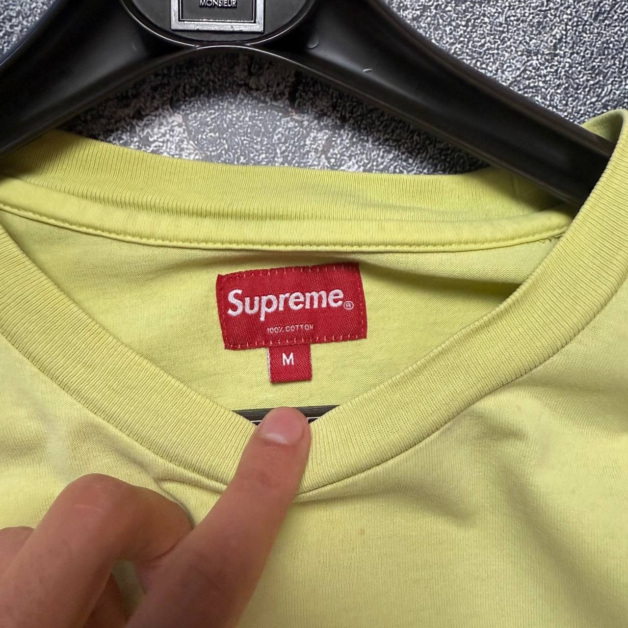Supreme Supreme Invert S/S Green T-Shirt SS20 Size US M / EU 48-50 / 2 - 3 Thumbnail