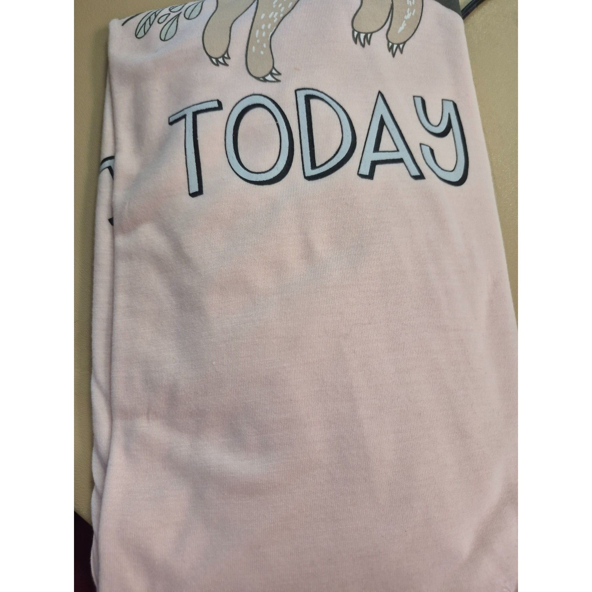 Other Bobbie Brooks Womens Large Pink Pajama Top With "I Cant Adul Size L / US 10 / IT 46 - 3 Thumbnail