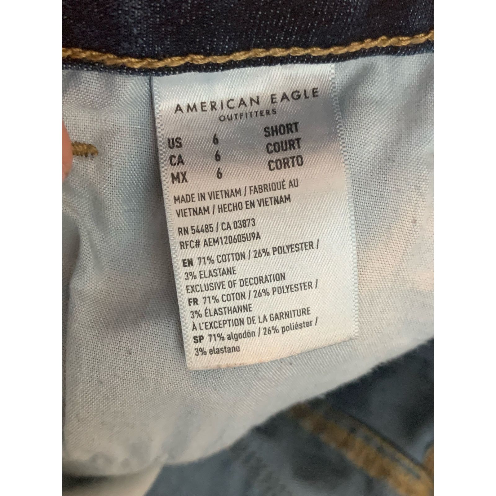 American Eagle Outfitters American Eagle next level stretch Blue Jeans Size 6 Size 28" / US 6 / IT 42 - 4 Thumbnail
