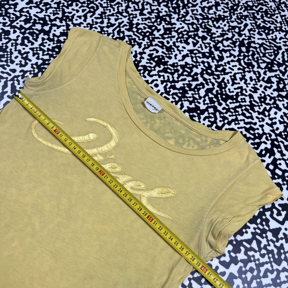 Diesel Vintage Y2K Diesel Big Logo Retro Casual T-shirt 90s Style Size S / US 4 / IT 40 - 15 Thumbnail