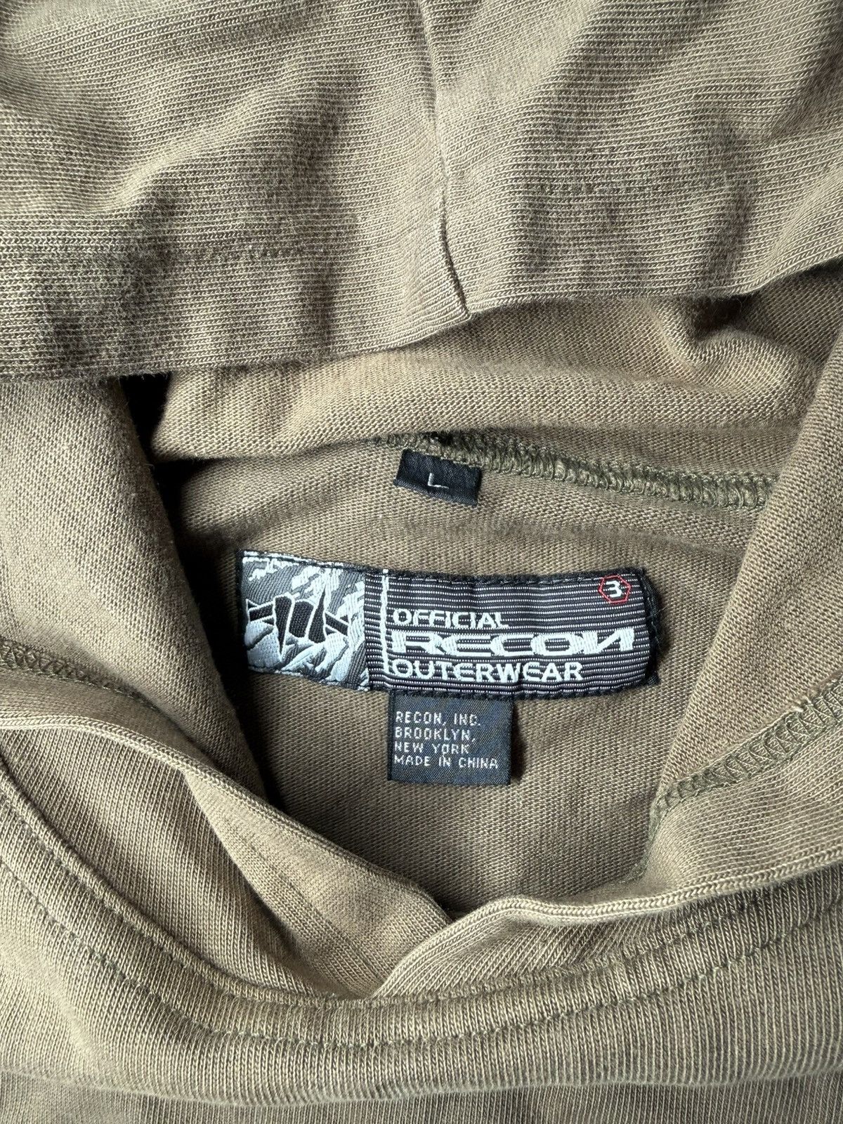 Recon Brown Recon 3M Logo Hoodie Size US M / EU 48-50 / 2 - 3 Thumbnail