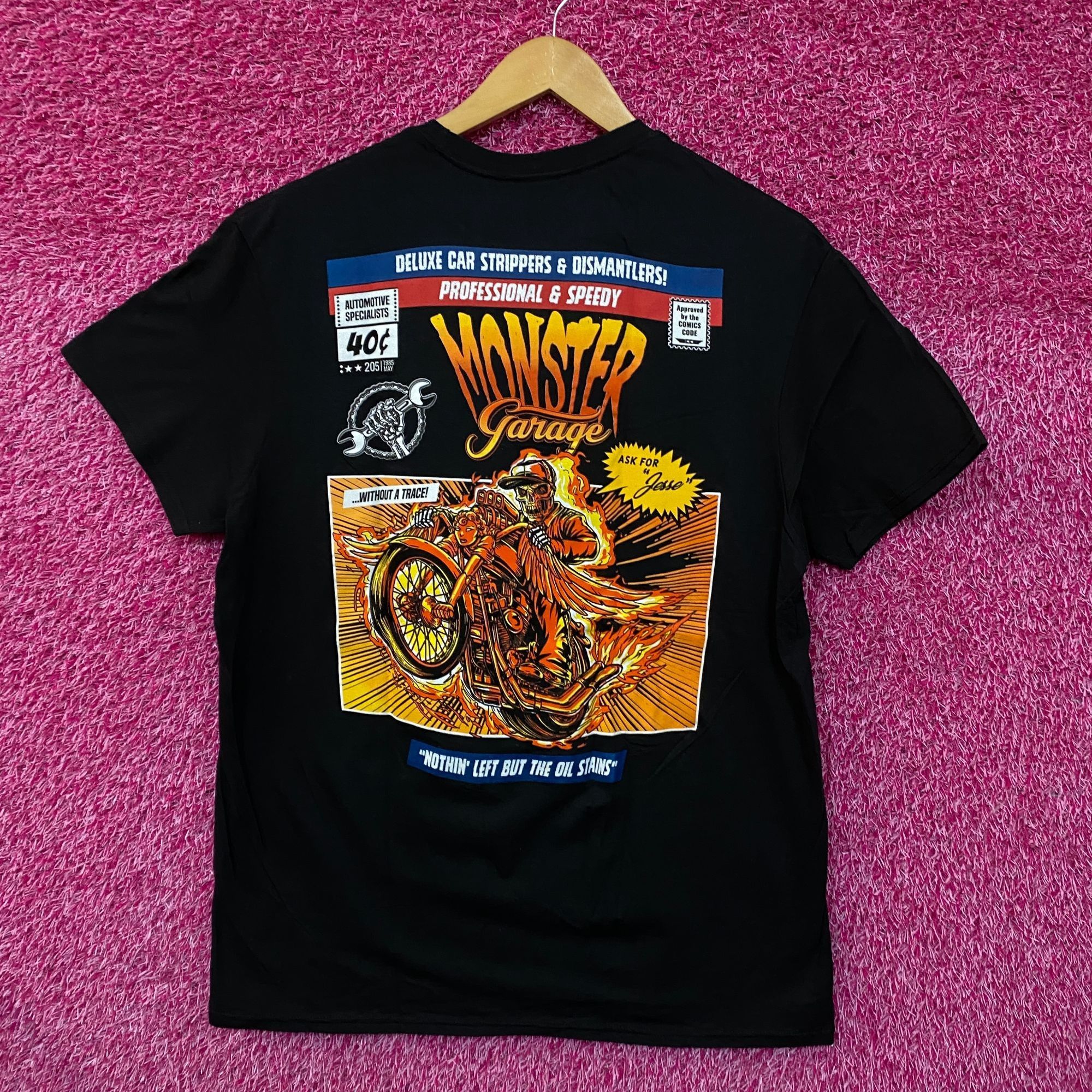 Other Monster Garage Inferno Rider Comics Cover TV Series Tee L Size US L / EU 52-54 / 3 - 1 Thumbnail