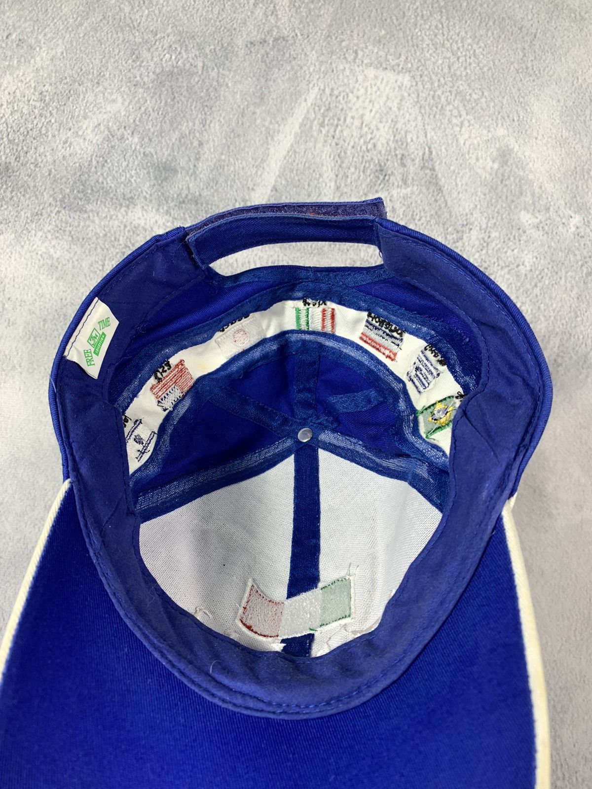 Vintage Vintage 90s style Italy World Cup streetwear blokecore cap Size ONE SIZE - 6 Thumbnail