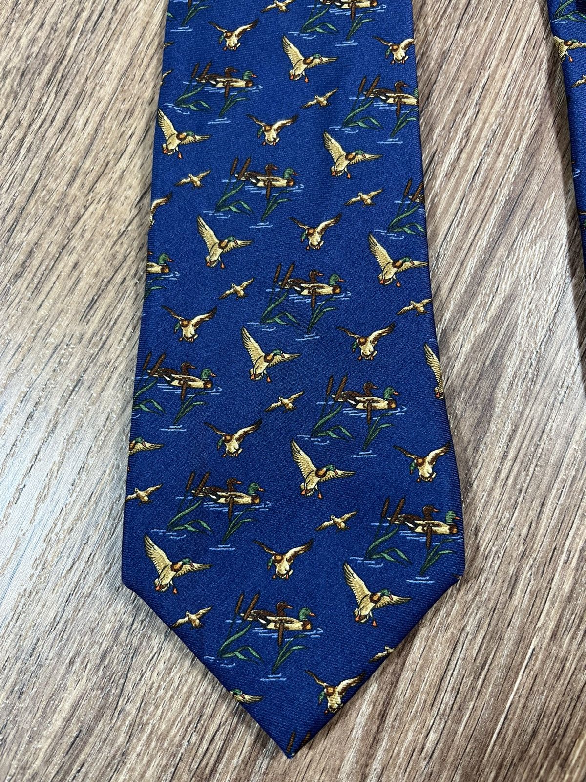 Polo Ralph Lauren Polo Ralph Lauren Silk Duck Tie Size ONE SIZE - 3 Thumbnail