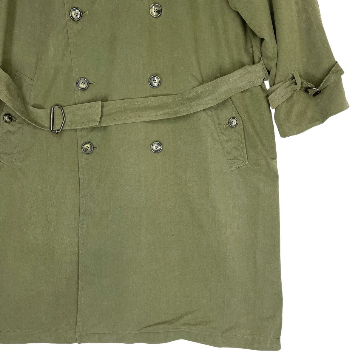 Vintage Vintage Varie Trench Coat Green Made In Italy Size US XL / EU 56 / 4 - 6 Thumbnail