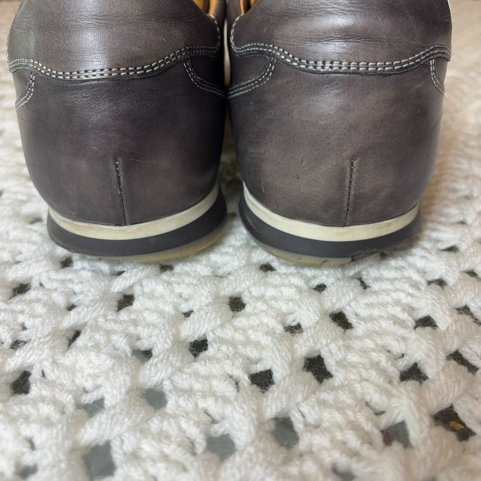 Magnanni Magnanni Pueblo Men 11.5 Low Top Sneakers, Black Leather, Ca Size US 11.5 / EU 44-45 - 18 Thumbnail