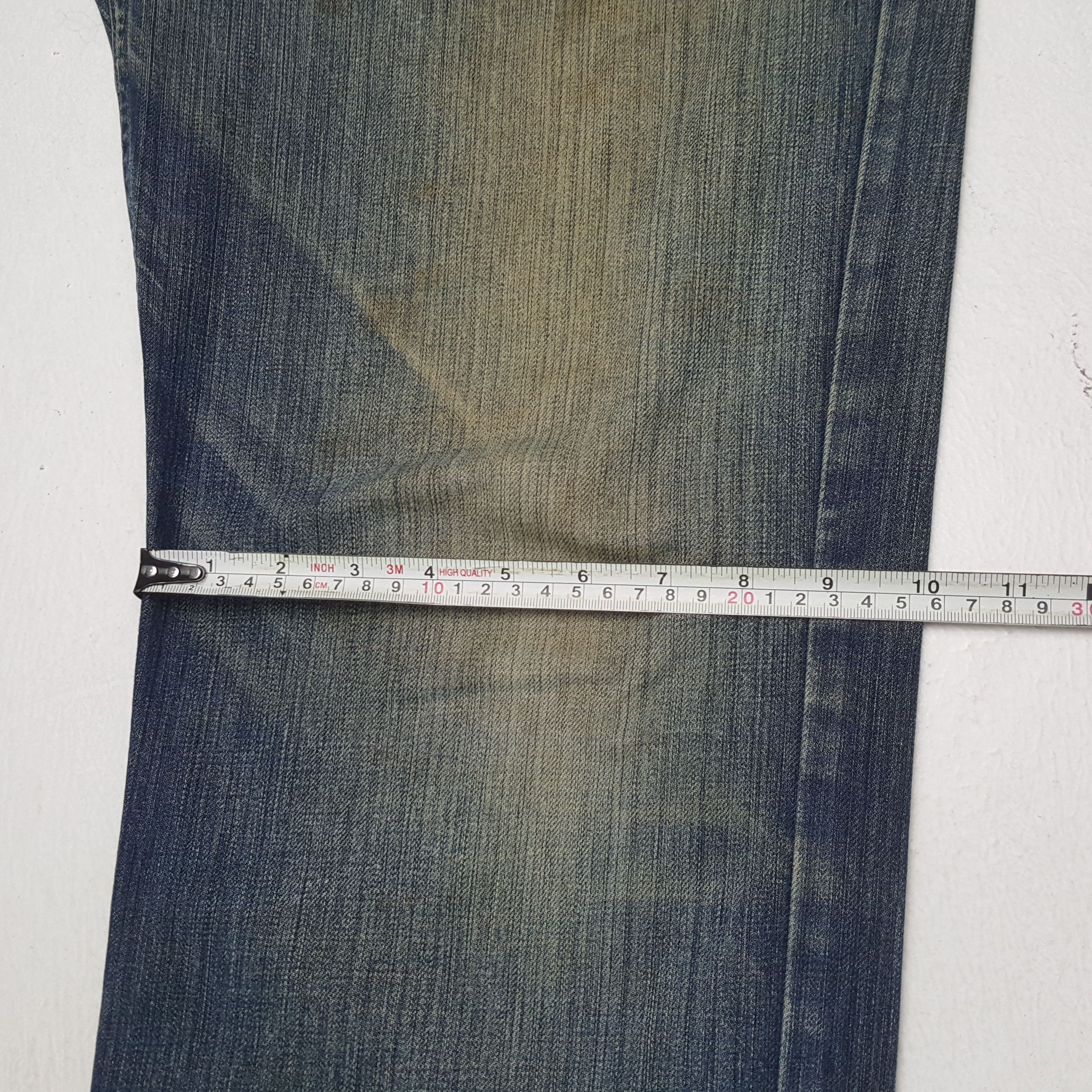 Stussy × Vintage STUSSY Streetwear Skateboard Style Custom Art Jeans Size US 33 - 10 Thumbnail