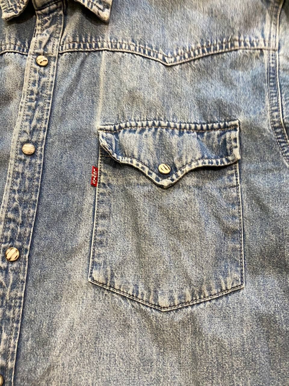 Levi's vintage denim jacket Levi's Y2K blue Size US M / EU 48-50 / 2 - 6 Thumbnail