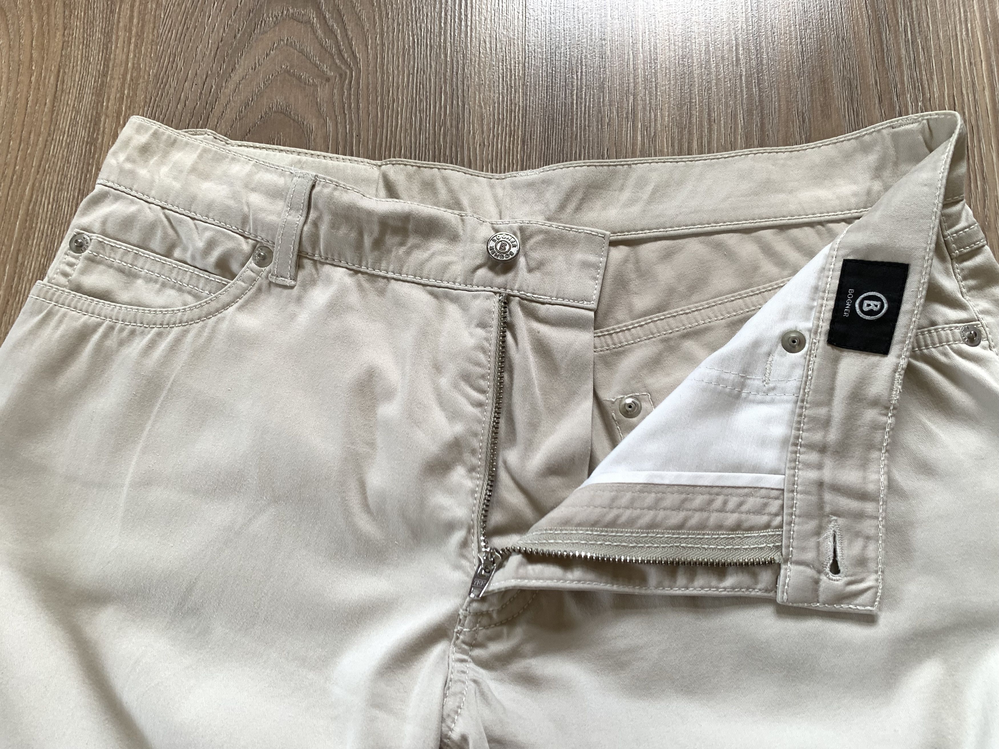 Bogner × Vintage Bogner Cotton Vintage Stretch Pants Size US 36 / EU 52 - 5 Thumbnail