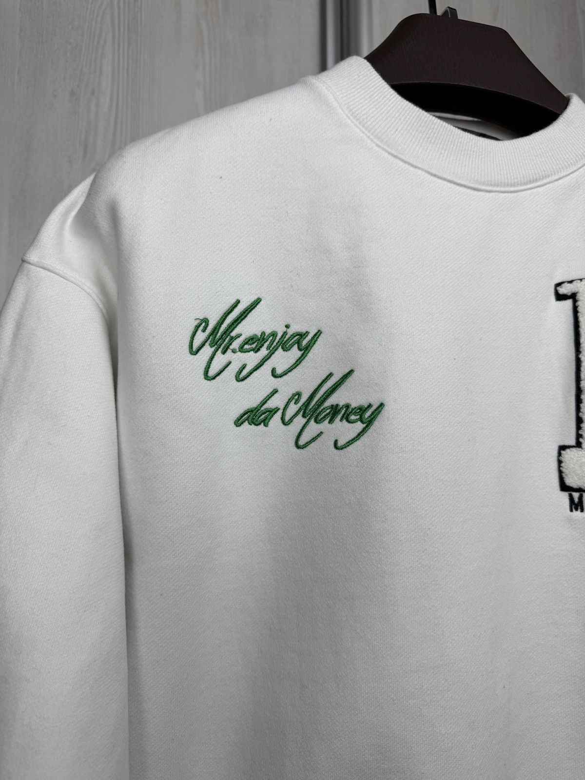 MR.ENJOY DA MONEY M.E.D.M 53 White sweatshirt