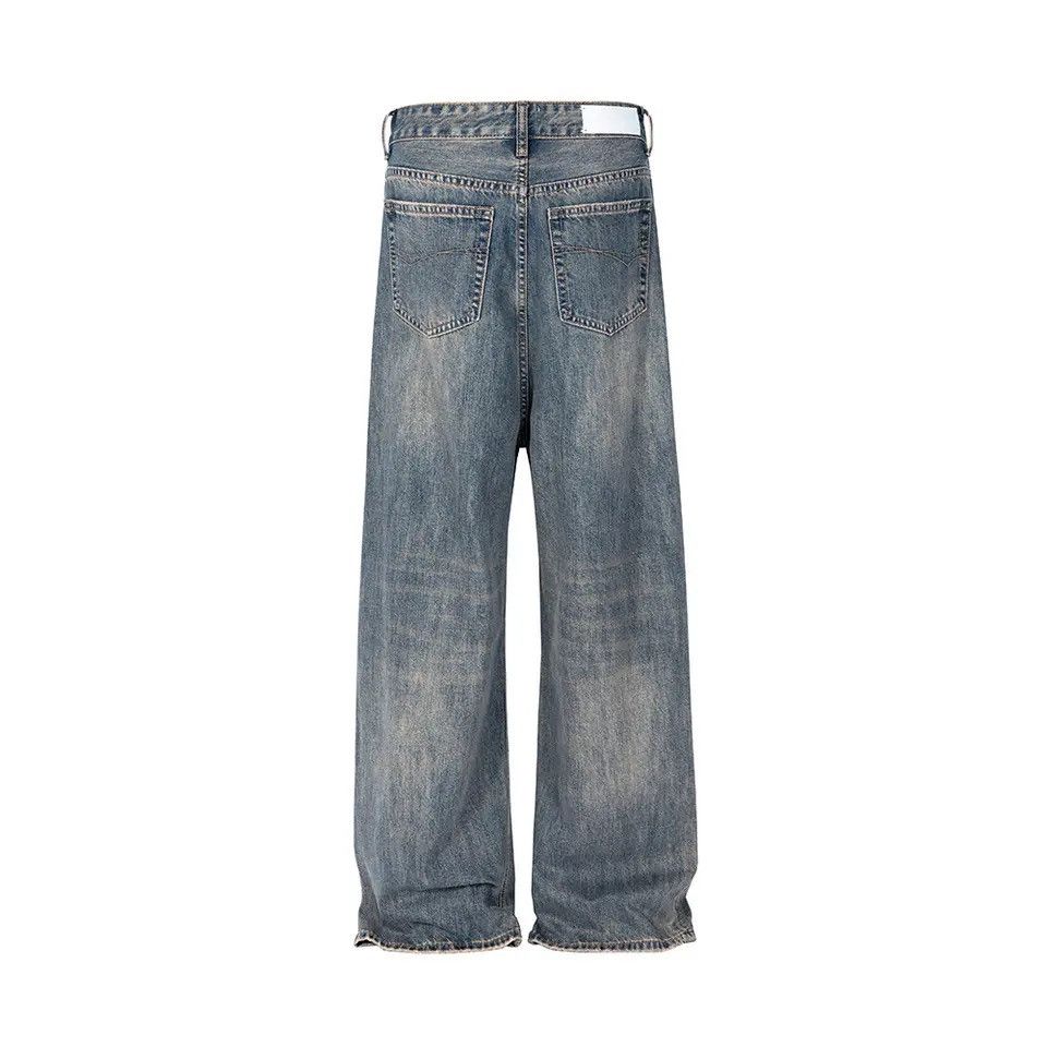 Japanese Brand × Vintage Y2k high street washed blue jeans pants oversized Size US 34 / EU 50 - 2 Thumbnail